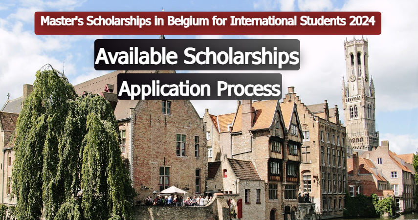 Master's Scholarships in Belgium for International Students 2024